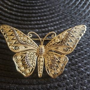 Butterfly brooche